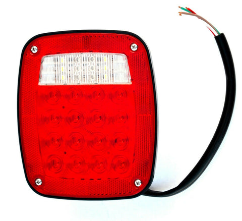GG LED Tail Stop Turn Back-Up Light Combination Without License Lite #80796 Each