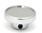 GG Dash Control Knob Small Without Sticker Chrome Aluminum 1/4" I.D. #96450 Each