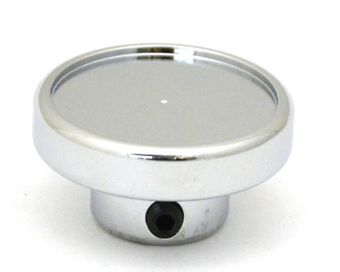 GG Dash Control Knob Small Without Sticker Chrome Aluminum 1/4" I.D. #96450 Each