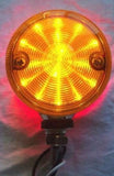 UP LED Double Faced Auxiliary/Utility Light 15 LED Amber/Red 3" Face #38682 Each