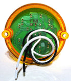 UP LED Light for Peterbilt Top of Cab 19 Amber Leds/Lens 2 Screw #38312 Set of 5