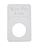 UP Indicator Light Plate King Pin for Kenworth Stainless Steel Etched #48320