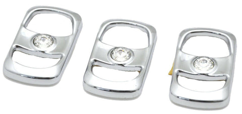 UP Rocker Switch Covers for Freightliner Clear Jewel Plastic #42051 Set of 3