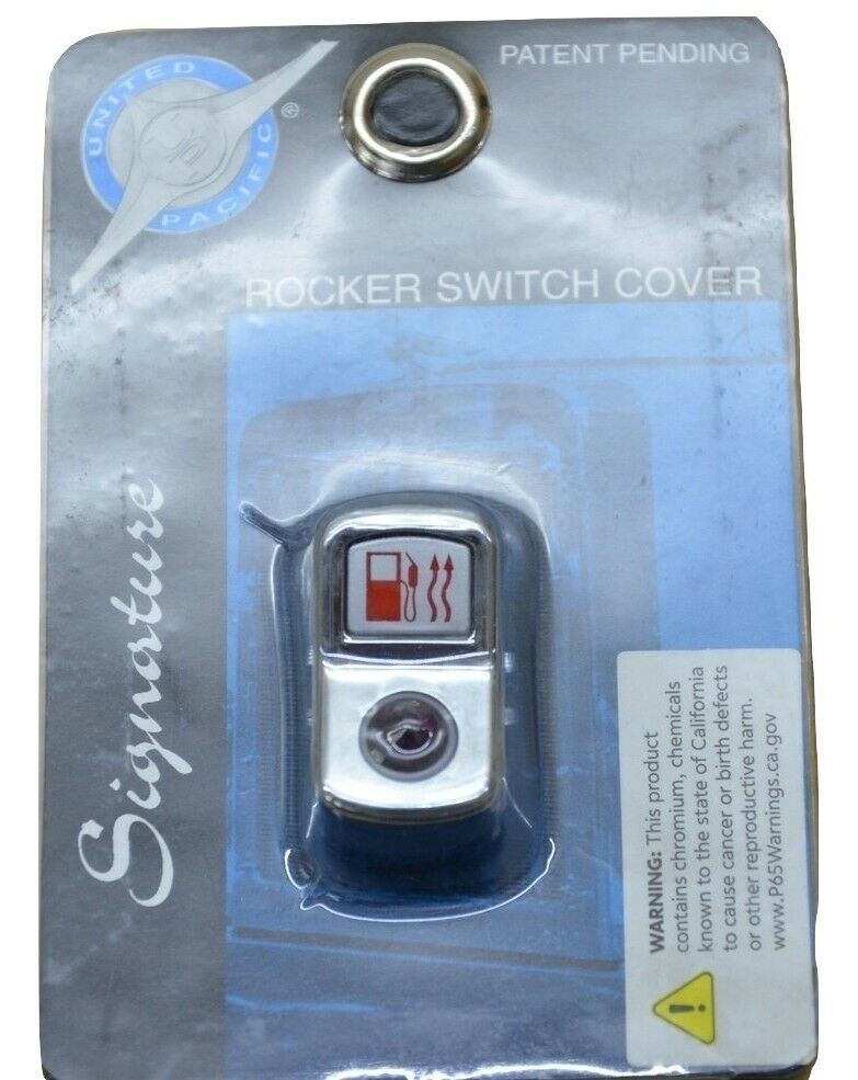 UP Rocker Switch Actuator Cover Fuel Heat for Peterbilt 06+ Purple Jewel #45118