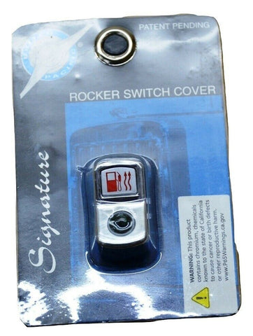 UP Rocker Switch Actuator Cover Fuel Heat for Peterbilt 2006+ Green Jewel #45117