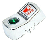 UP Rocker Switch Actuator Cover Fuel Heat for Peterbilt 2006+ Green Jewel #45117