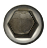 GG Lug Nut Covers 33 mm Push-On Flat Top Chrome  2 1/2" Tall #10239 Set of 40