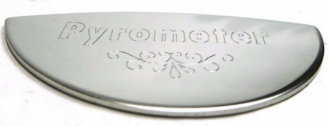 GG Gauge Emblem for Kenworth Pyrometer Stainless Steel Block Letters #68645