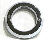 UP Light Bezel/Trim for 2" Round Light Plain Chrome Plastic 2 Screw #10458 Pair
