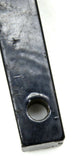 UP Black Straight Mudflap Hanger 30" Heavy Duty Spring Steel #10671-Pair