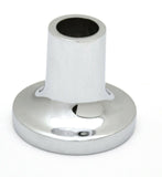 Air Brake Knob Tractor Screw-On Chrome w/ Silver Maltese Cross Sticker UP#23659