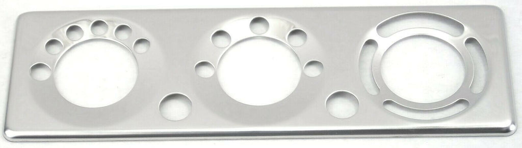UP A/C Heater Control Plate HVAC for Peterbilt 2006 & Up Stainless Steel #21717