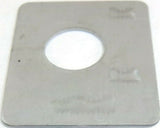 GG Toggle Switch Plate for Peterbilt Air Suspension Def/ Inf Stainless #68490