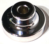 UP Wiper Control Knob Chrome Aluminum w/ Red Maltese Cross Sticker #23628