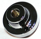 UP Wiper Control Knob Chrome Aluminum w/ Red Maltese Cross Sticker #23628