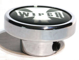 Wiper Control Knob Chrome Aluminum w/ Green Maltese Cross Sticker UP#23626