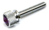 UP Dash Panel Screws for Kenworth Purple Jewel Chrome 1 3/4 Long #23818 Set of 2