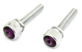 UP Dash Panel Screws for Kenworth Purple Jewel Chrome 1 3/4 Long #23818 Set of 2