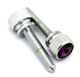 UP Dash Panel Screws for Kenworth Purple Jewel Chrome 1 3/4 Long #23818 Set of 2