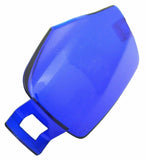 GG Door Oval Light Lens Passenger Side for Kenworth 2006-14 Blue Plastic #67921