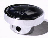 UP Washer Control Knob Chrome Aluminum w/ Purple Maltese Cross Sticker #23621