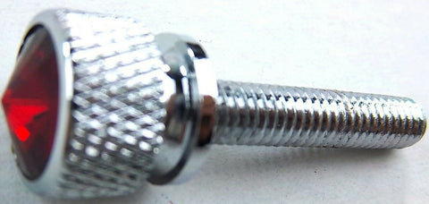 UP Dash Panel Screws for Kenworth Red Jewel Chrome 1 3/4" Tall #23819 Set of 2