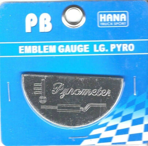 HTS Gauge Emblem for Peterbilt Pyro Pyrometer Large PB-2022