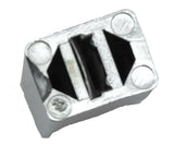 A/C heater slider knobs(3) chrome plastic extensions for 359 Peterbilt 77-87