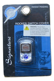 UP Rocker Switch Actuator Cover Diagnostic for Peterbilt 2006+ Blue Jewel #45067