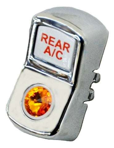 UP Rocker Switch Actuator Cover Rear A/C for Peterbilt 2006+ Amber Jewel #45170