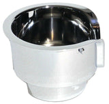 Center Console Cup Holder for Peterbilt 2000-2005 Chrome Plastic UP#40963 Each