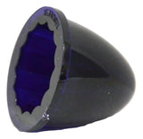 Bumper Guide Top for 1" Pipe Plastic Purple Lens Chrome Aluminum GG#94764 Pair