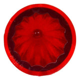 Bumper Guide Top for 1" Pipe Plastic Red Lens Chrome Aluminum Base GG#94765 Pair