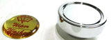Knob Wiper/Washer Control Chrome Aluminum Gold w/ Red Block Letters GG#96582 Ea