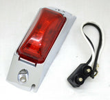 GG Rectangular 3 LED Marker Light Red LED/Red Lens Plastic Body #87685 Each