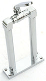 GG Train Horn Air Valve Floor Mount Stand Chrome & Brass 7" Tall #69979
