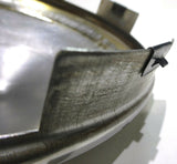 GG Front Hub Cap Universal Fit Cone Pointed 1" Lip Aluminum Wheel #10752 Each