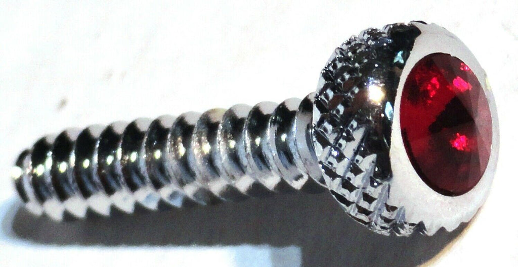 UP Dash Panel Screws for Freightliner Red Jewel Chrome 1 3/16" #23843 Set of 2