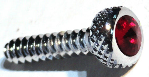 UP Dash Panel Screws for Freightliner Red Jewel Chrome 1 3/16" #23843 Set of 2