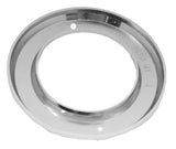 UP Light Bezel/Trim for 2 1/2" Round Light Plain Plastic 2 Screw #10459 Each