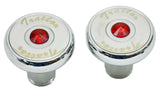 Air Brake Knobs Deluxe Screw-On Tractor/Trailer Red Jewel HTS3543-R, 3544-R