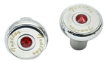 Air Brake Knobs Deluxe Screw-On Tractor/Trailer Red Jewel HTS3543-R, 3544-R