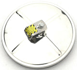 mirror fender mount tripod 8" center mount stainless for Freightliner Kenworth