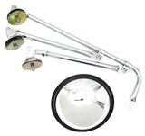Fender Mount Tripod w/ 8.5" Mirror Assembly Chrome Plated GG#33324 Each
