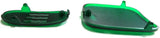 Dome light lens set green plastic for Freightliner Century Columbia Coronado 06+