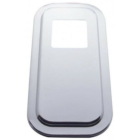 UP Shifter Floor Boot Plate Cover for Peterbilt Stainless 4 3/4 Square #21734