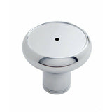 UP Deluxe Air Brake Trailer Knob Screw-on Chrome Body with 4 Stickers #22990