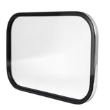 Rectangular Flat Face Mirror Center Mount Without Mount Bracket Chrome GG#33085