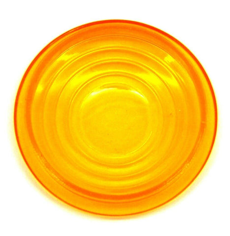 GG Dome Light Lens for Cab or Sleeper Peterbilt 2006+ Amber 1-9/16" #68970 Each