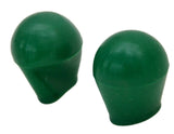 Incandescent Bulb Cover for 68, 89, 1003, 1004 Green Silicone Medium #80692 Pair